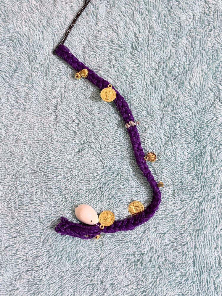 Boho Anklet with Coins &amp; Bells