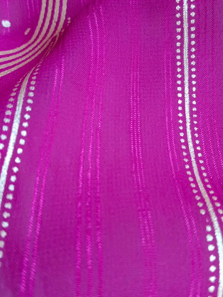 New Purple Colour double Shade Saree