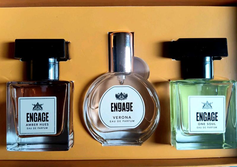 Engage Perfume Set - Amber Hues, Verona, One Soul