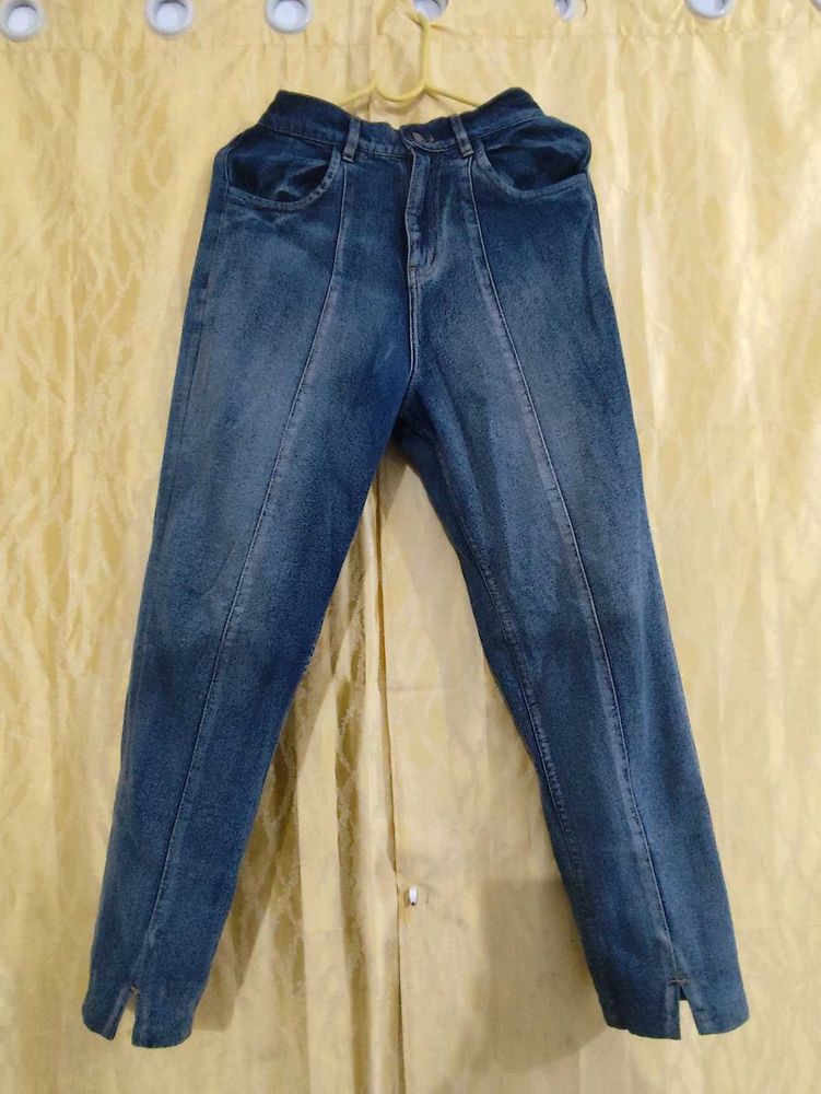 Blue Wash Denim Jeans