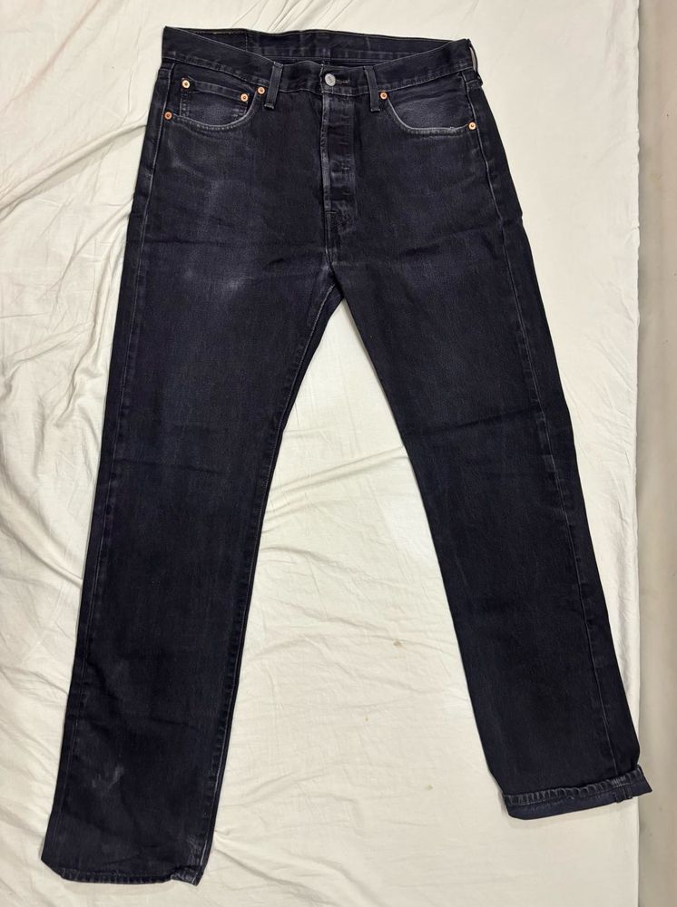 Levi's 501 Dark Wash Jeans