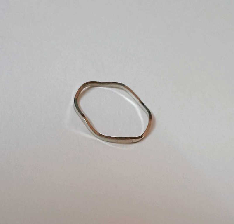 Unique Wavy Stacking Ring