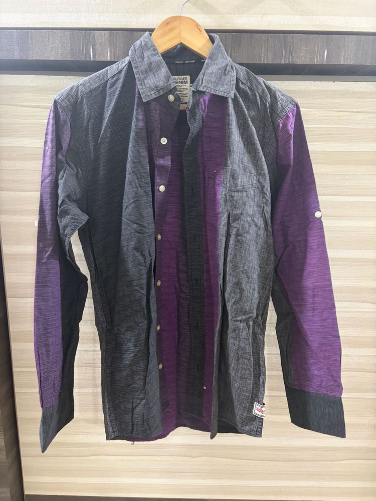 Men's Colorblock Long Sleeve Shirt