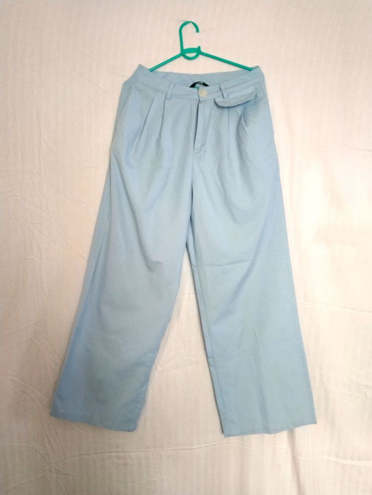 ♥♥Tokyo  Talkies Regular Fit Woman Blue Trouser ♥♥