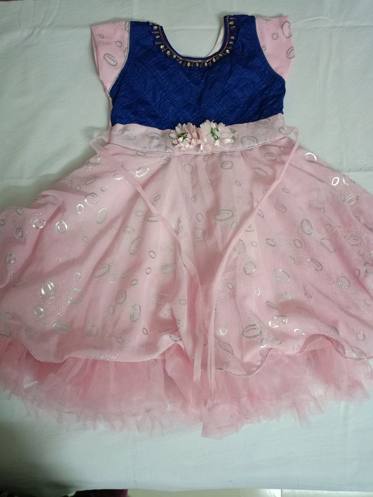 Cute pink Party Wear 2y+