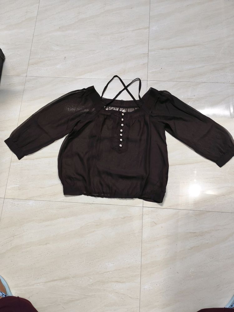 Brand New Women's Off Shoulder Top