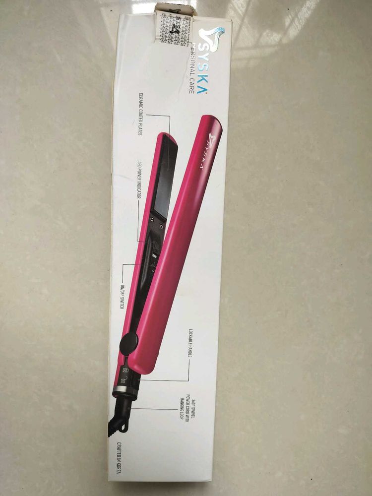 Syska Hair Straightener - Pink