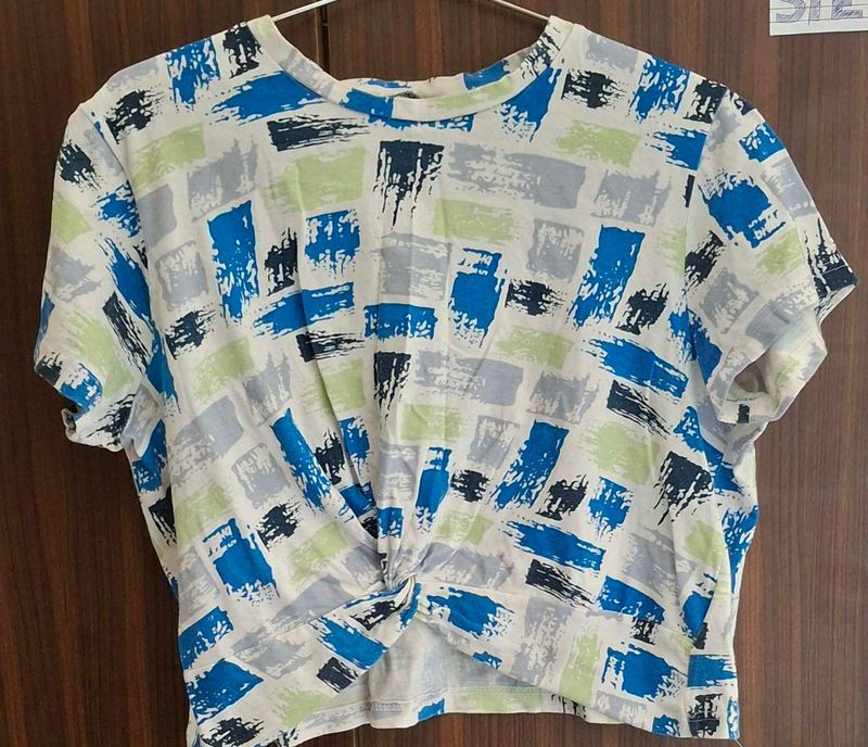 Zudio Twist-Front Tee