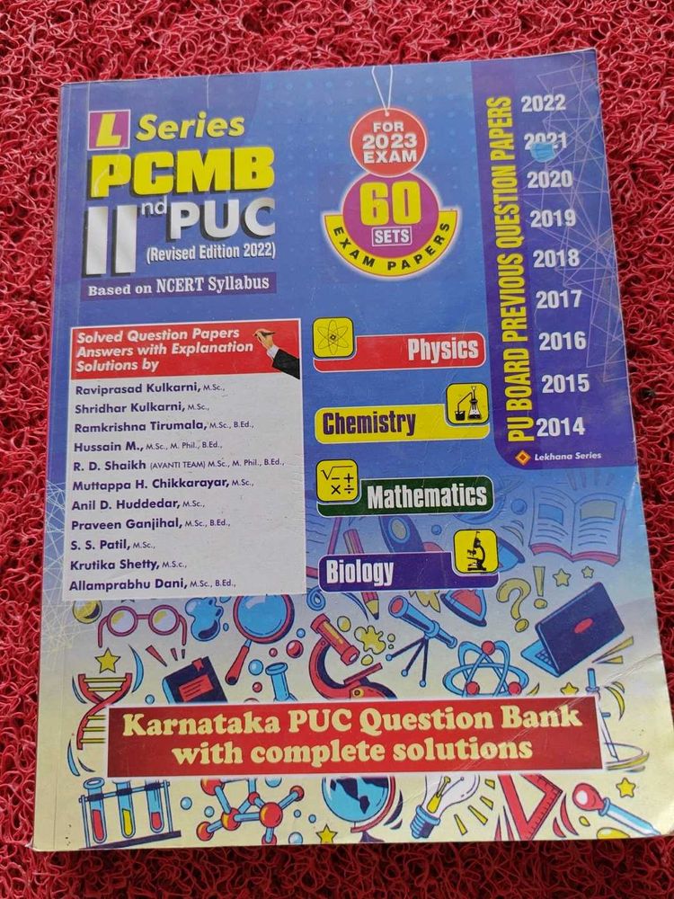 PCMB II PUC Question Bank