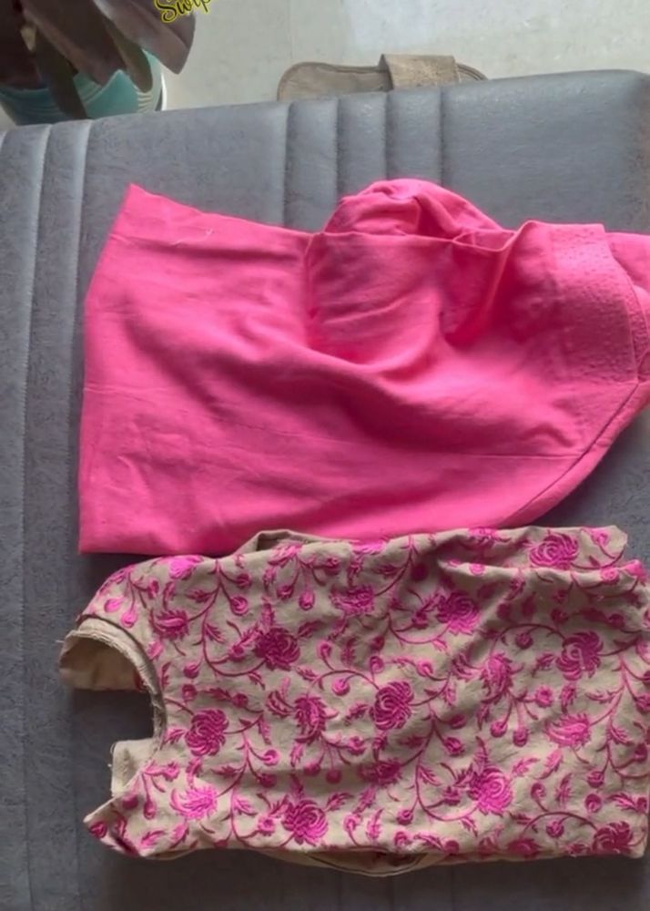 Pink kurta set
