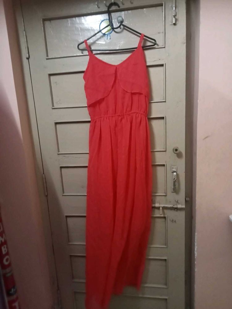 Coral Maxi Dress