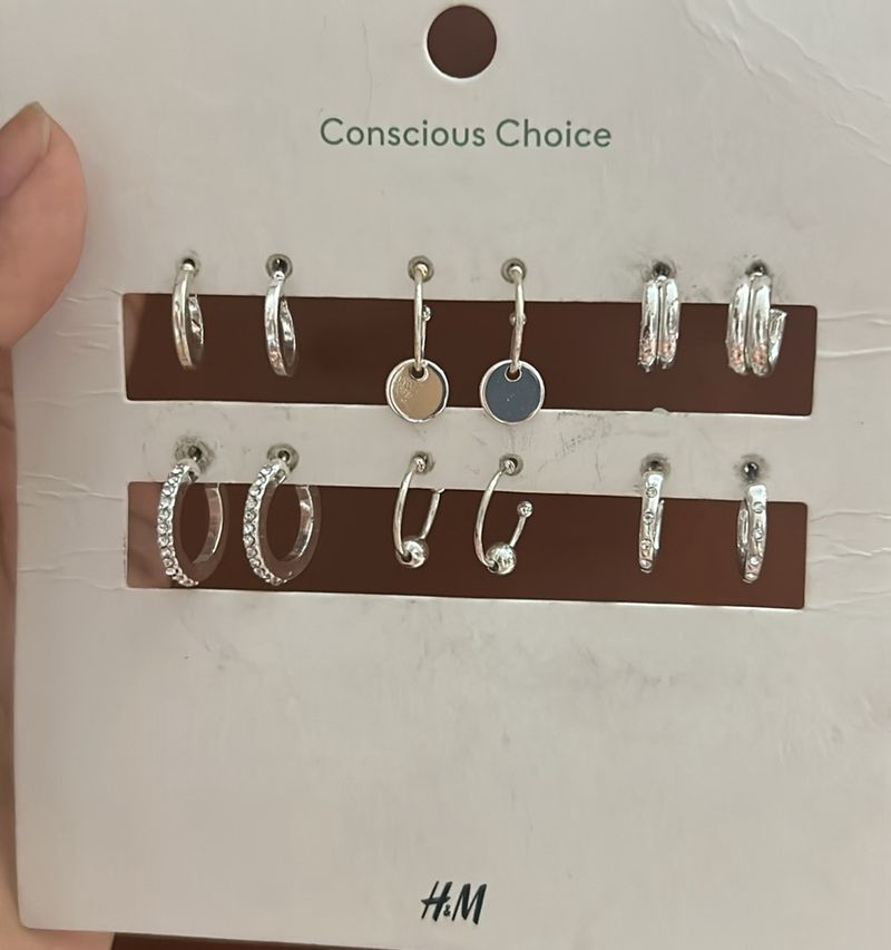 H&amp;m Earrings (set of six)
