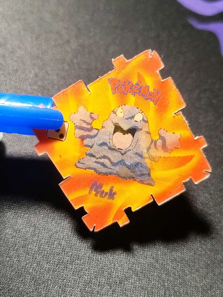 Big babol Pokemon Muk giga card collectible