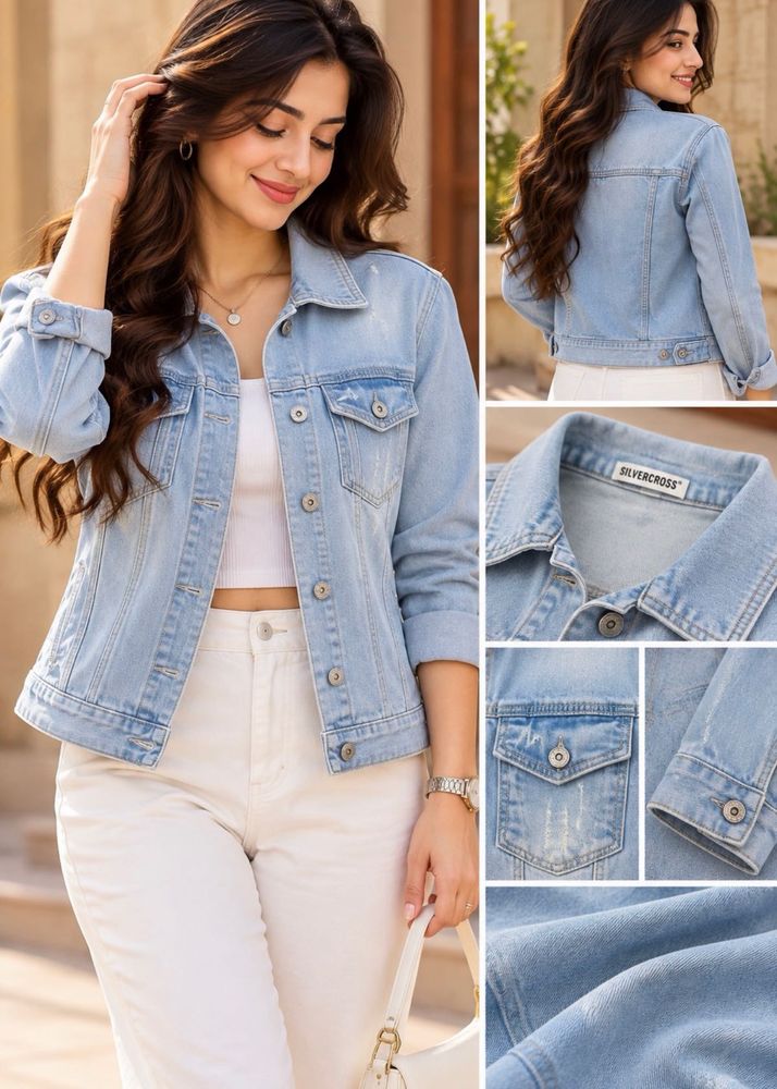 Light Wash Denim Jacket