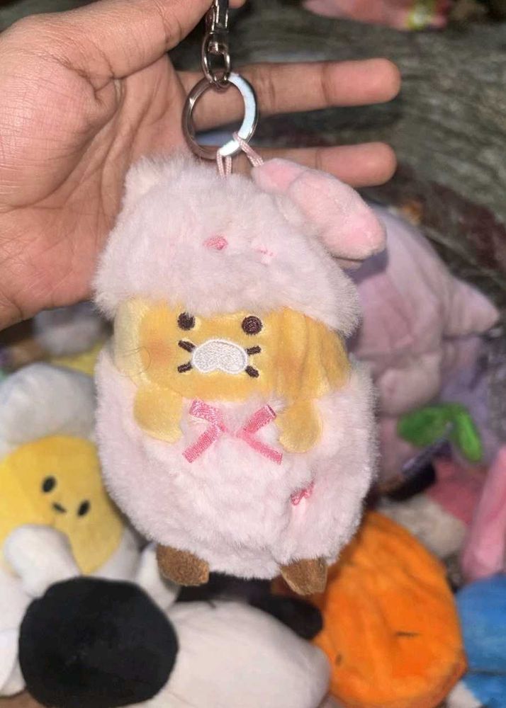 Cute Kawaii Plush Keychain