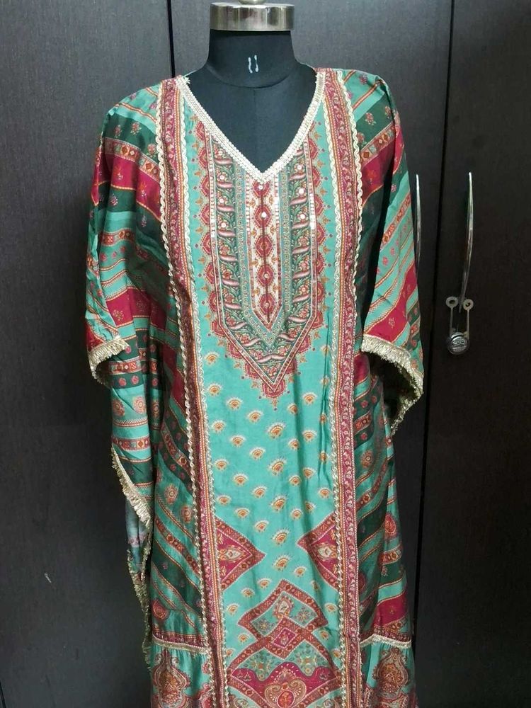 Stylish Printed Kaftan Kurta
