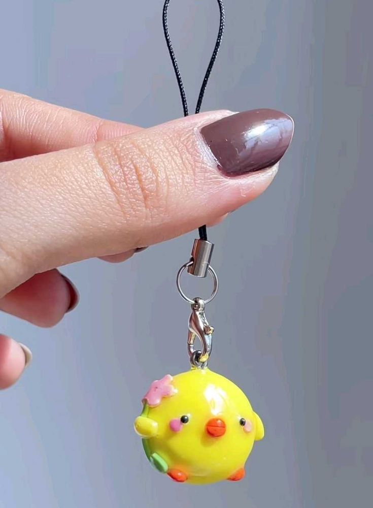 Cute Yellow Chick Charm