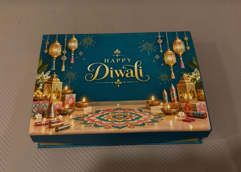 Happy Diwali Decorative Box