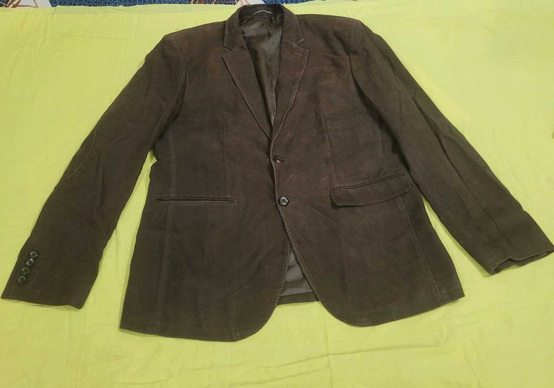 Men's Brown Corduroy Blazer Blackberrys