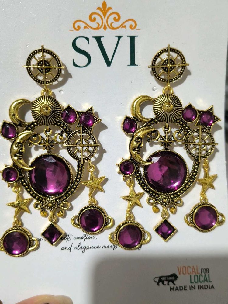Bohemian Celestial Earrings