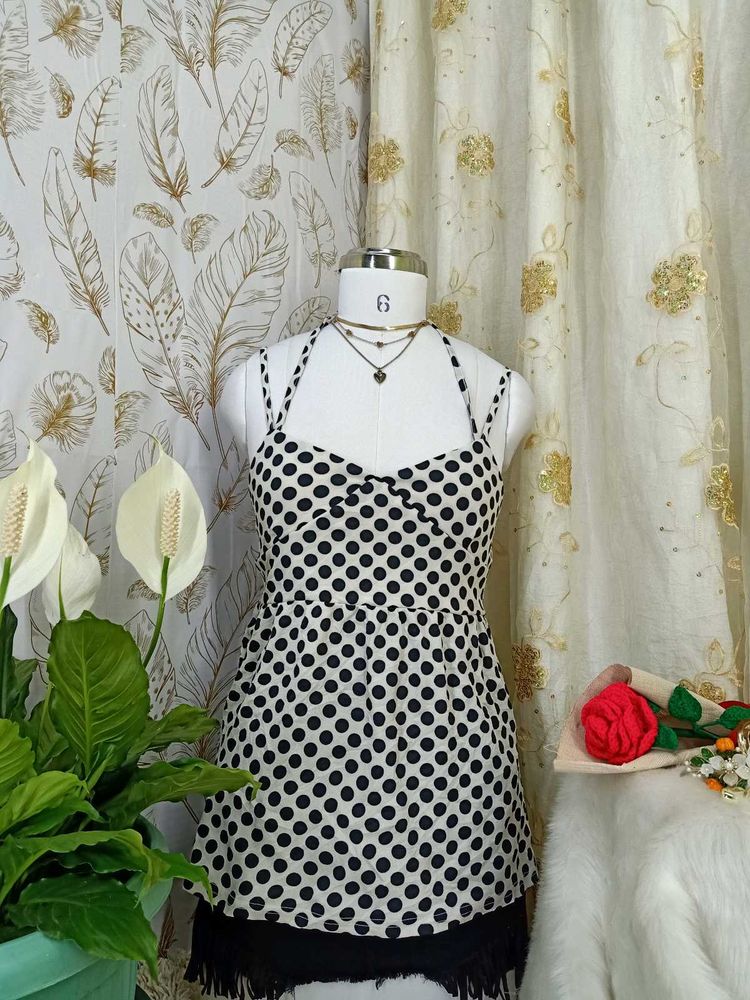 🖤🌼Chic Polka Dot Cami Top🌼🖤