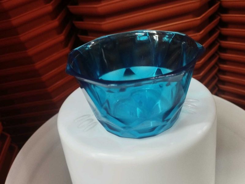 Blue and pink Plastic cup set of 5