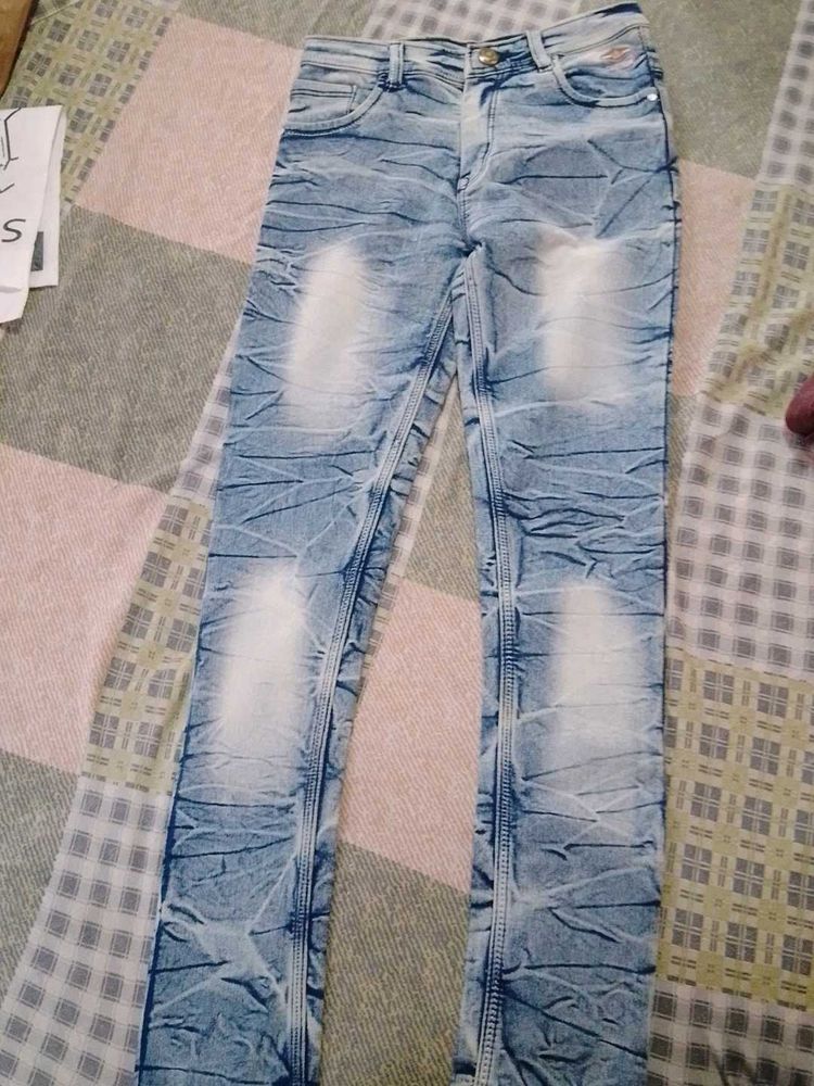 Stylish Light Wash Jeans for kids 7-9 year old kid