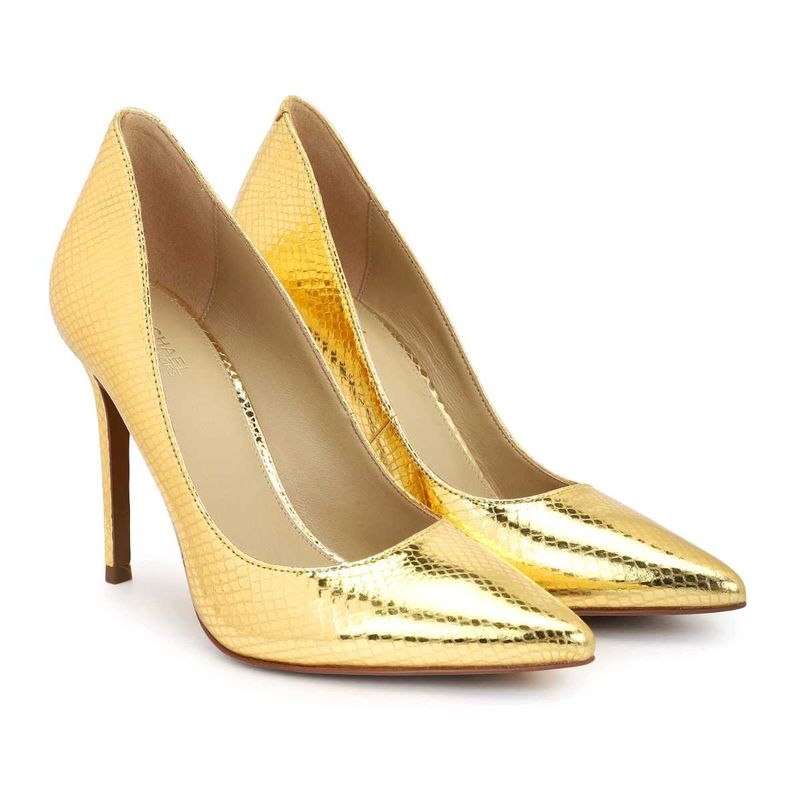 Michael Kors Gold Heels