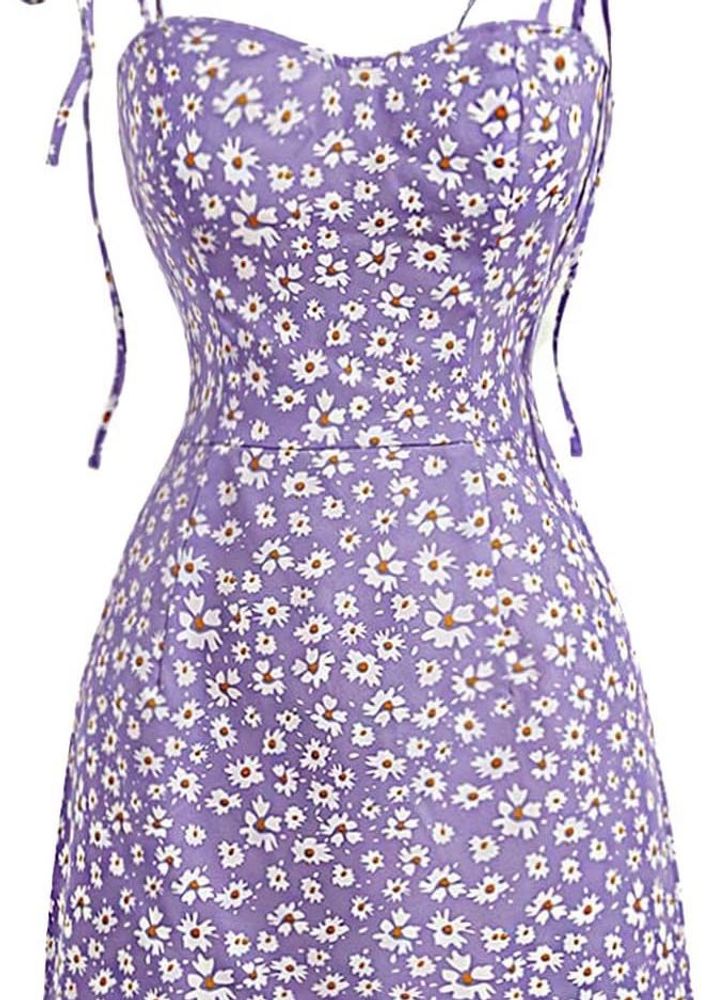 Floral mini dress