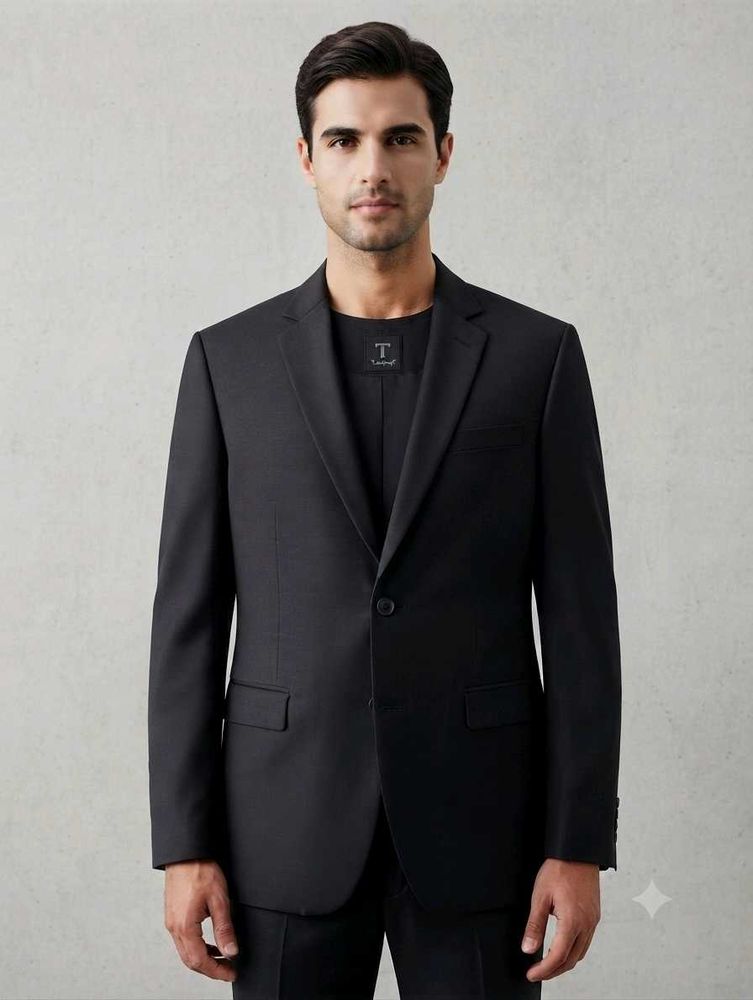 Classic Black Men's Blazer