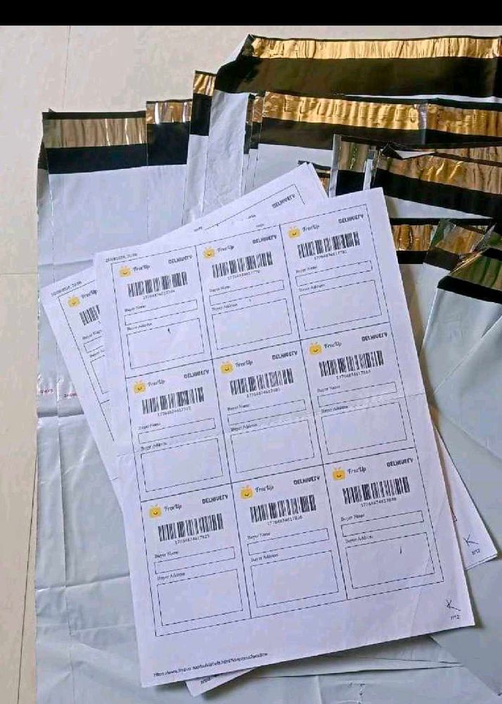 100 shipping labels