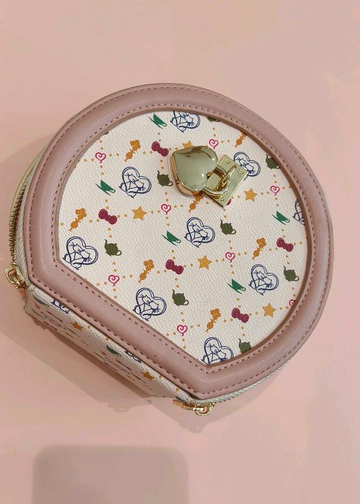 Cute Patterned Round Bag