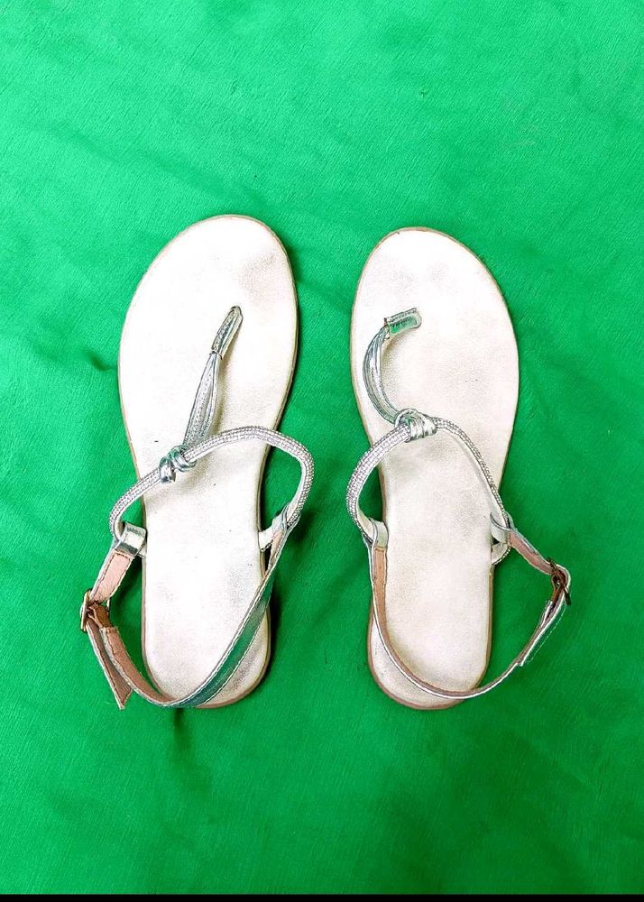 Sparkly Flat Sandals