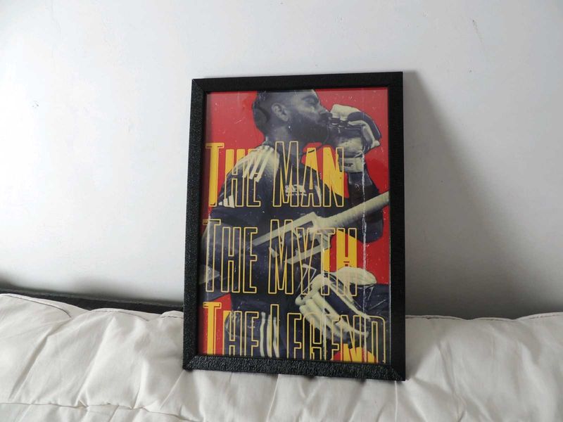 Virat Kohli A4 Sized Framed Poster