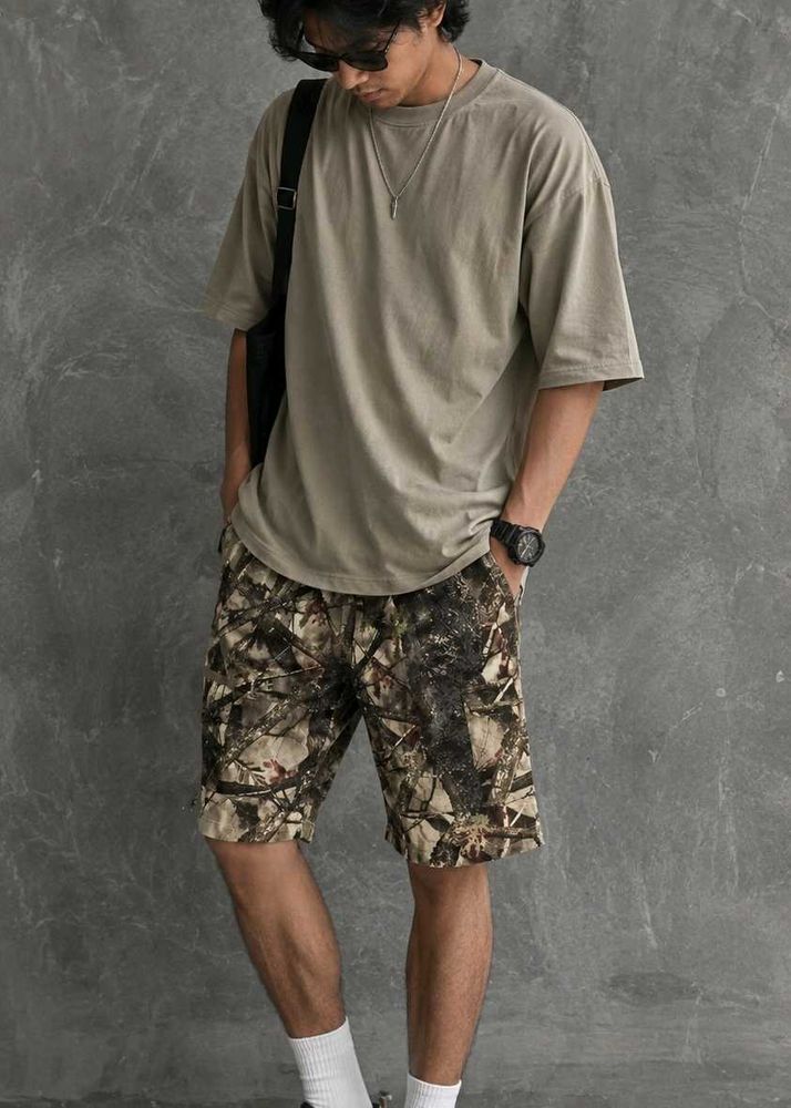 Men's Realtree print cargo shorts