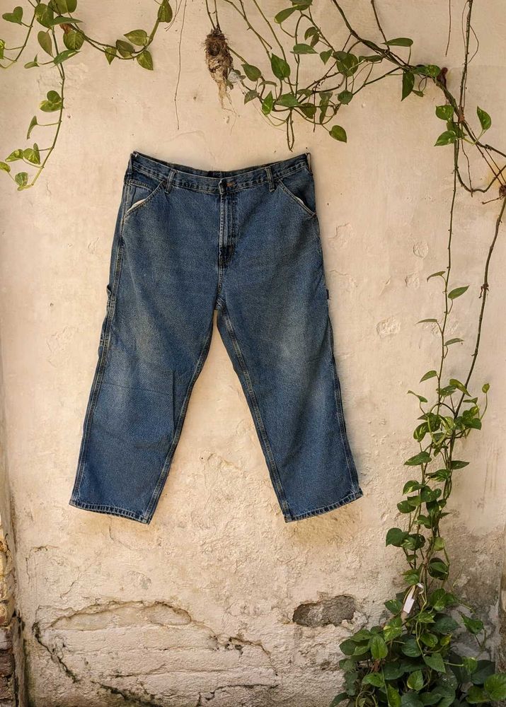Classic Blue Denim Jeans yk2 vintage