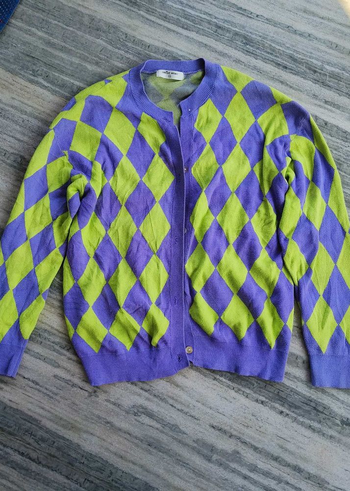 Argyle Cardigan - Unique &amp; Stylish