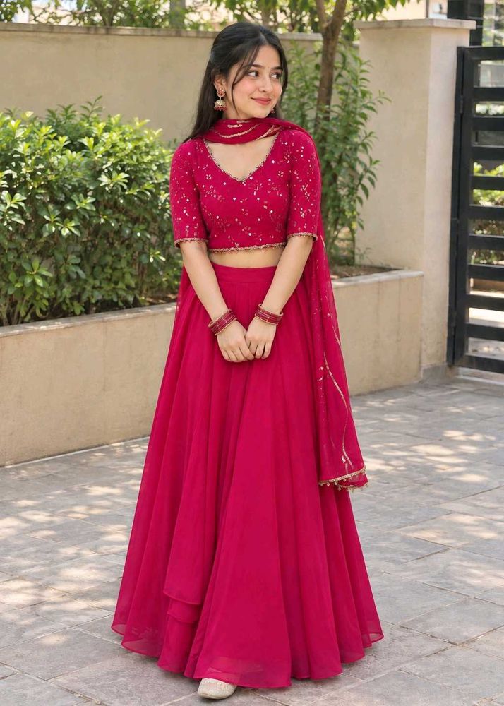 Beautiful Pink Lehenga Choli