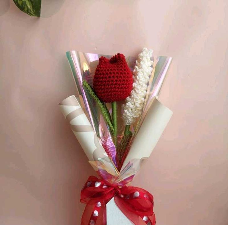 Tulip With Lavender Bouquet