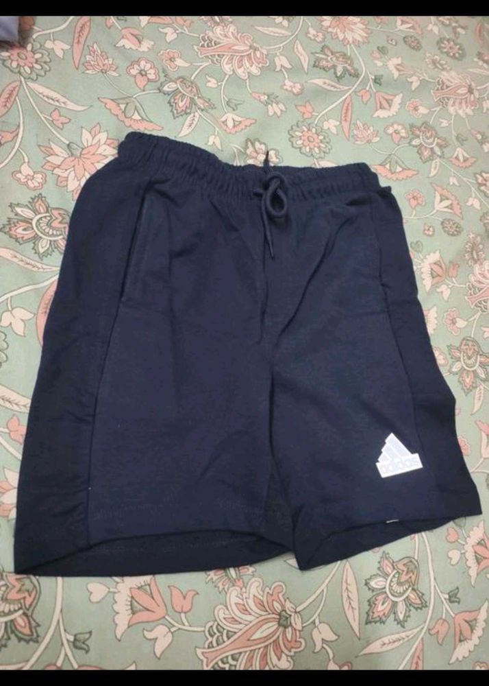 Adidas kids t shirt  Navy Shorts