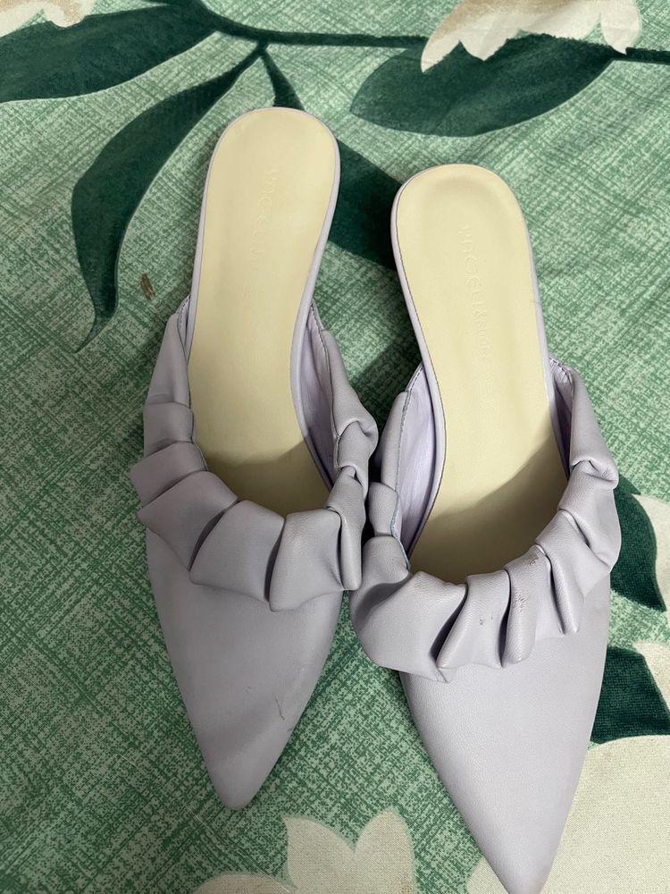 Lavender Mules