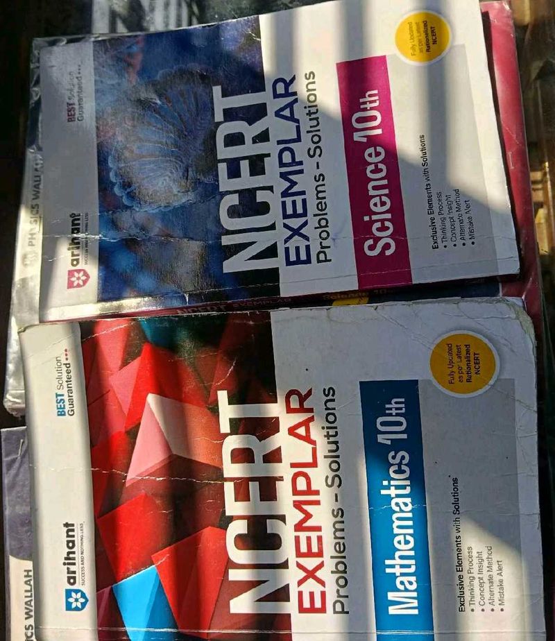 NCERT Exemplar Science &amp; Math Books