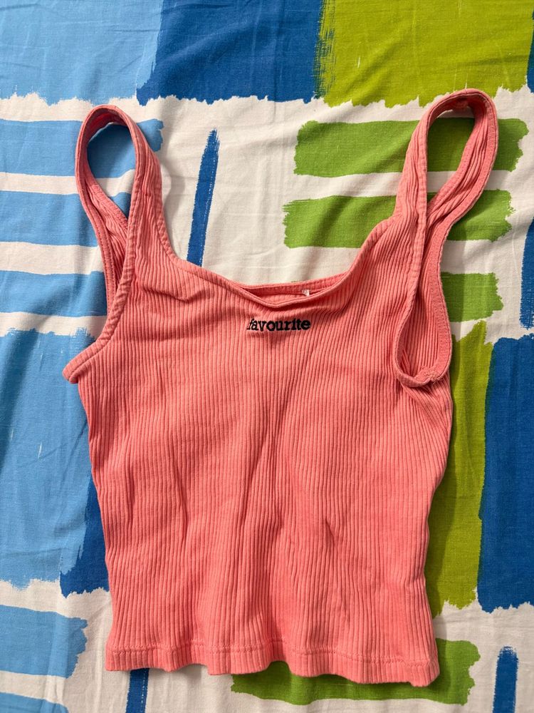 Ribbed Tank Top "Favourite"