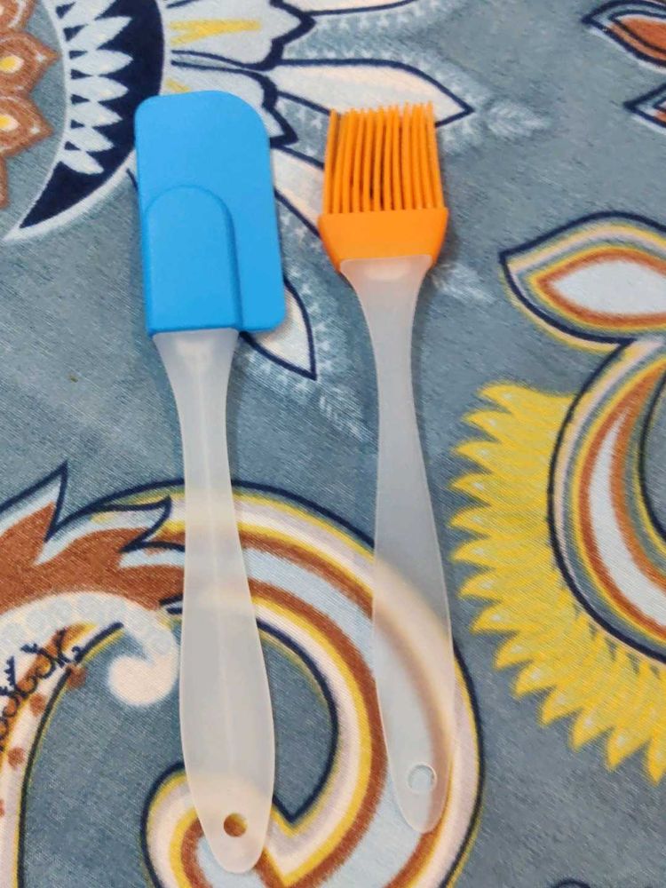 Silicone Spatula &amp; Brush Set