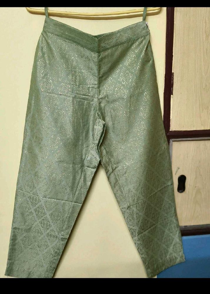 Elegant Brocade Palazzos