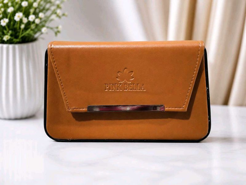 Stylish Pink Bella Clutch Bag