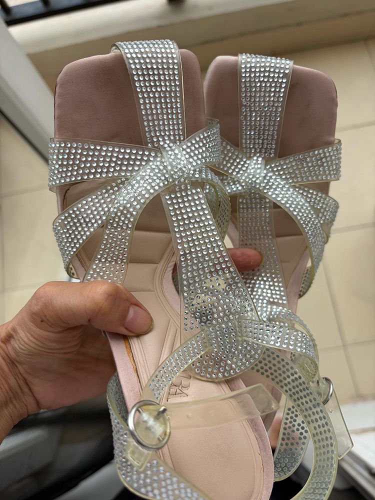 Zara Sparkling Heels