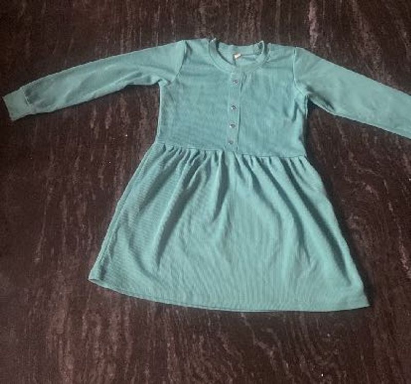 Casual Teal Dress