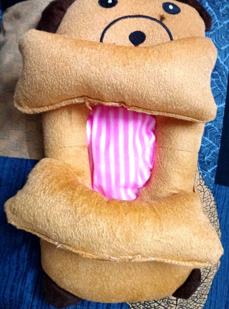 Cute Dog Plush adjustable pillow for baby