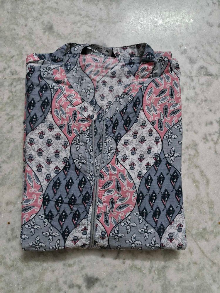 Stylish Printed Cotton Kurta for Women